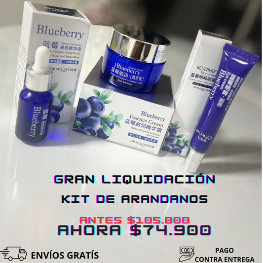 Kit Facial de Arándanos